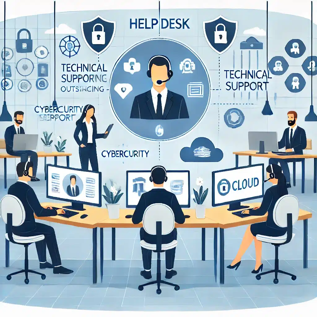 An image showing the value of help desk outsource